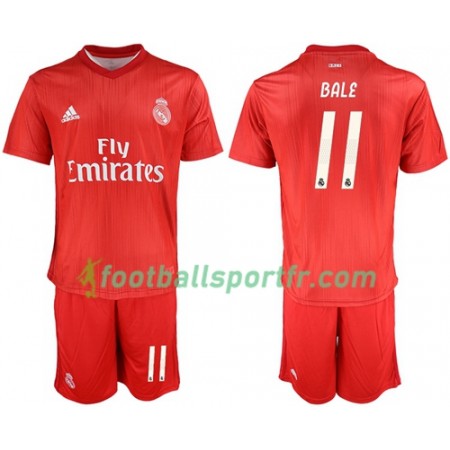 Tenue Real Madrid Bale 11 Enfant Troisieme 2018-2019 Maillot de Foot